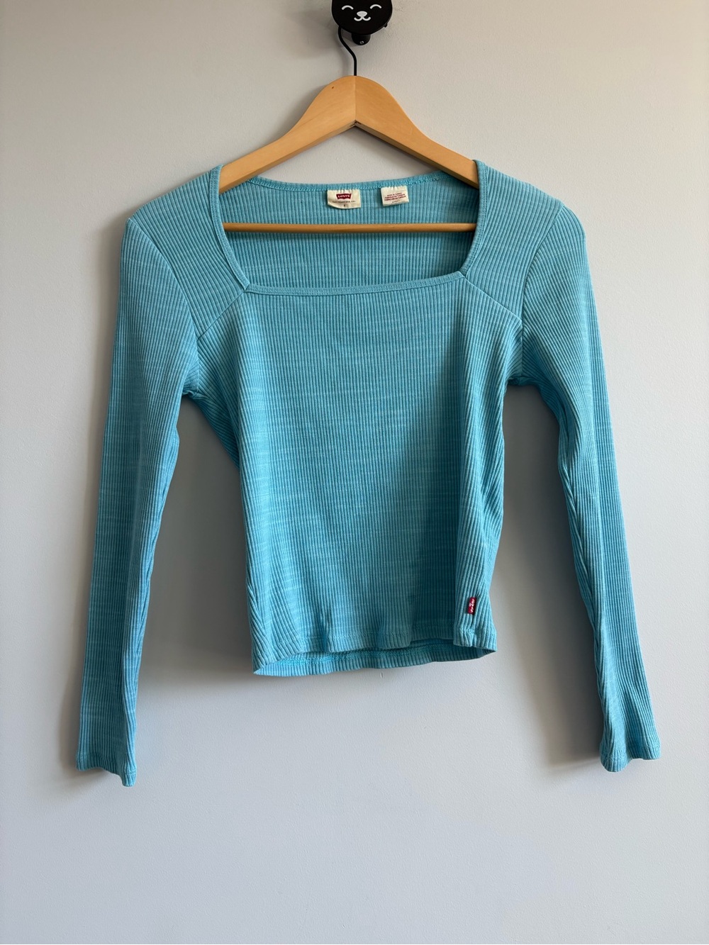 Levi’s Ribbed Long Sleeve Top | Size Small - Picture 2 of 6